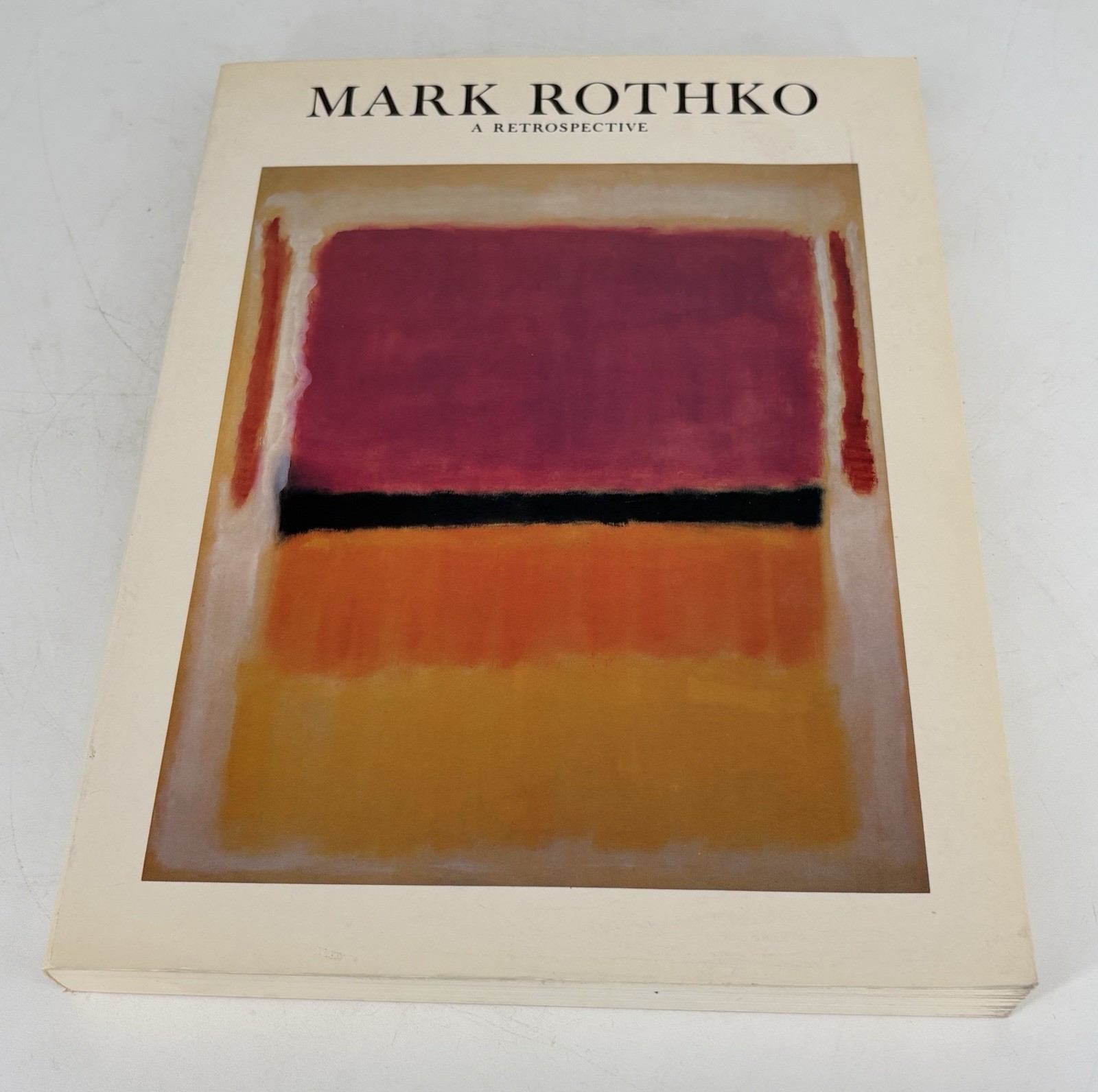 Mark Rothko A Retrospective by Diane Waldman 1978 Trade Paperback Art Book