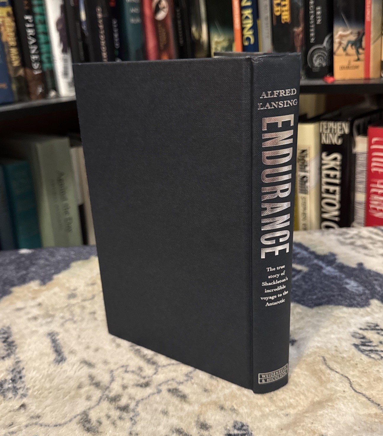 Endurance – Alfred Lansing (Hardcover) Weidenfeld First Edition/3rd Print, VG