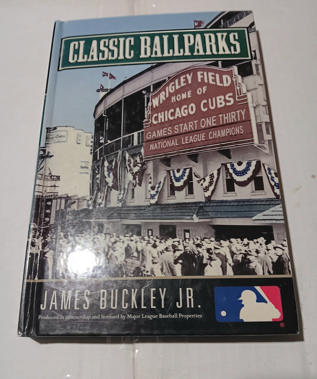 Classic Ballparks by James Buckley Jr. Hardcover MLB Properties Baseball History
