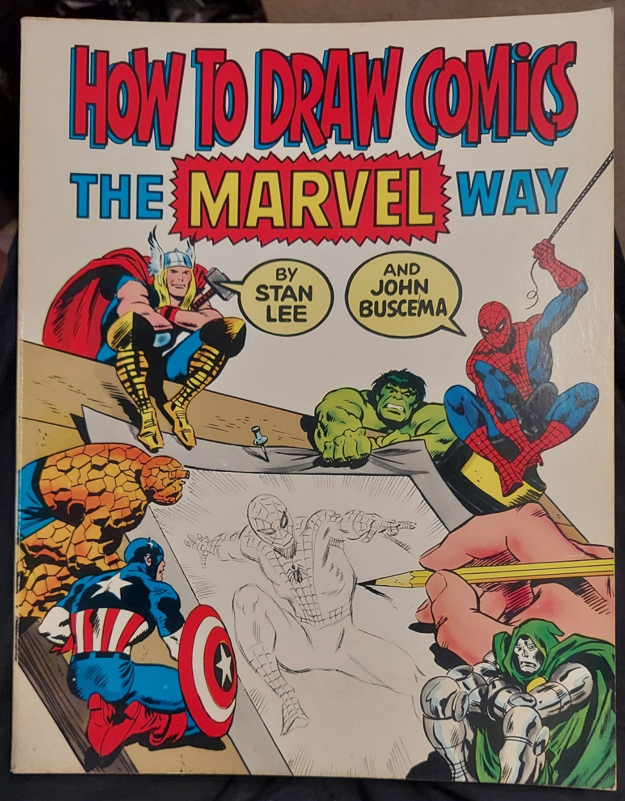 How to Draw Comics the Marvel Way, Stan Lee, First Fireside Edition, 1984