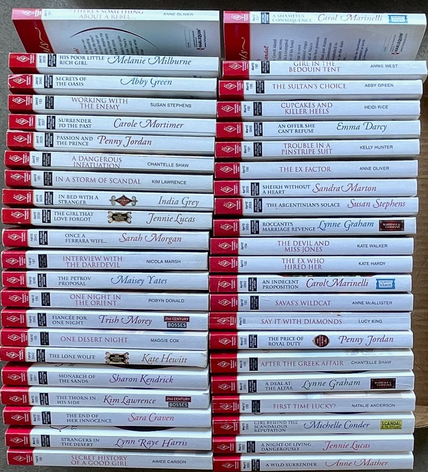 Instant Harlequin Romance Library! 289 Presents & Extra pbks. 2000-2013. G-VGC