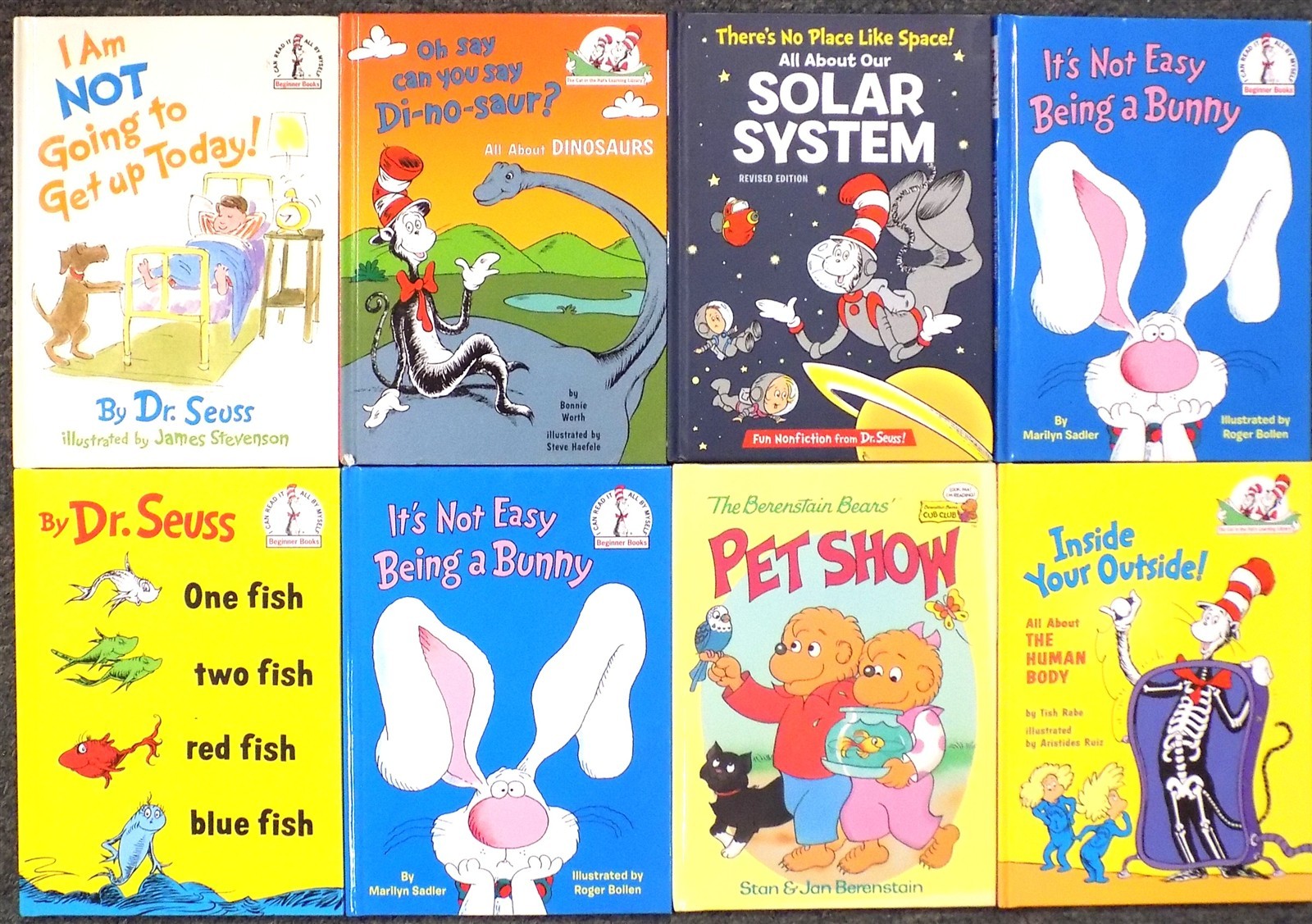 Lot of 8: 9.25″ X 6.75″: Wonderful World of Reading Cat in the Hat Hardcover
