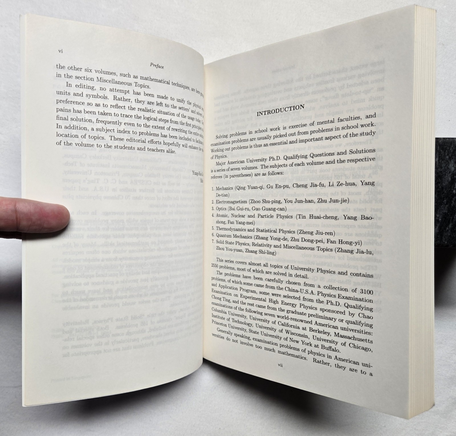 Problems & Solutions On Solid State Physics, Relativity And Miscellaneous Topics