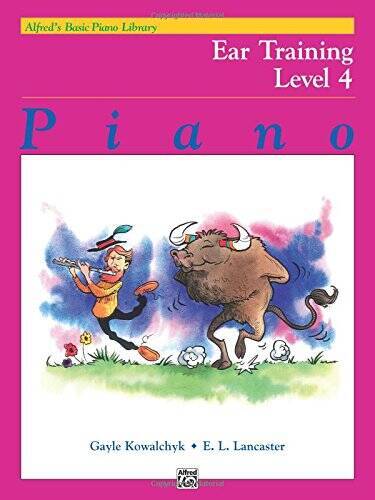 Alfreds Basic Piano Library Ear Training, Bk 4 – Paperback – GOOD