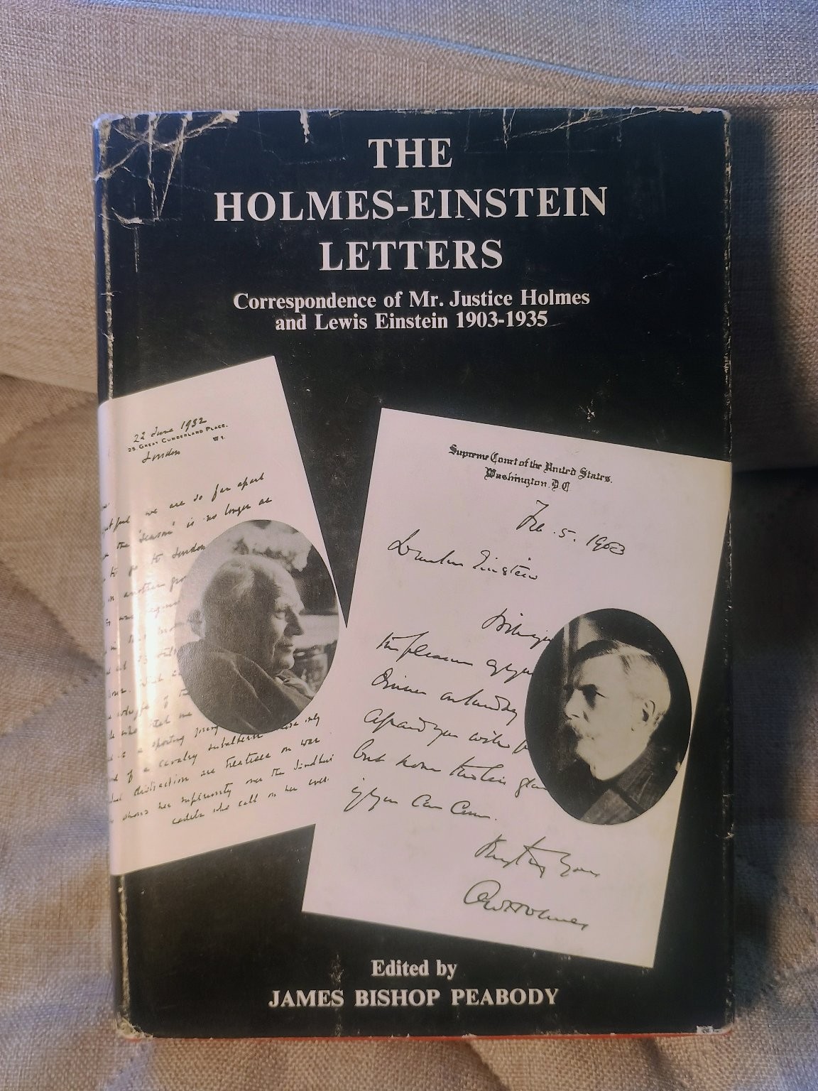Holmes-Einstein Letters Peabody 1965 Second Printing History St. Martin’s Press