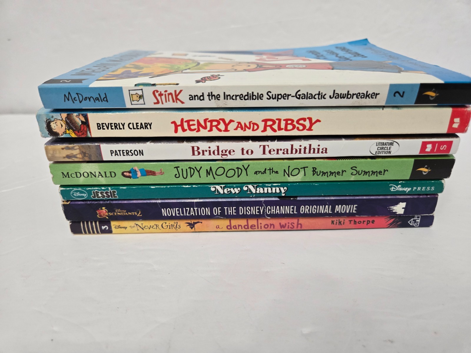 Lot of 7 Chapter Books for BOYS & GIRLS Youth Read Young Adults Children RANDOM