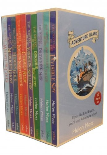 Adventure Island collection of 10 books (The Mystery of the Dino