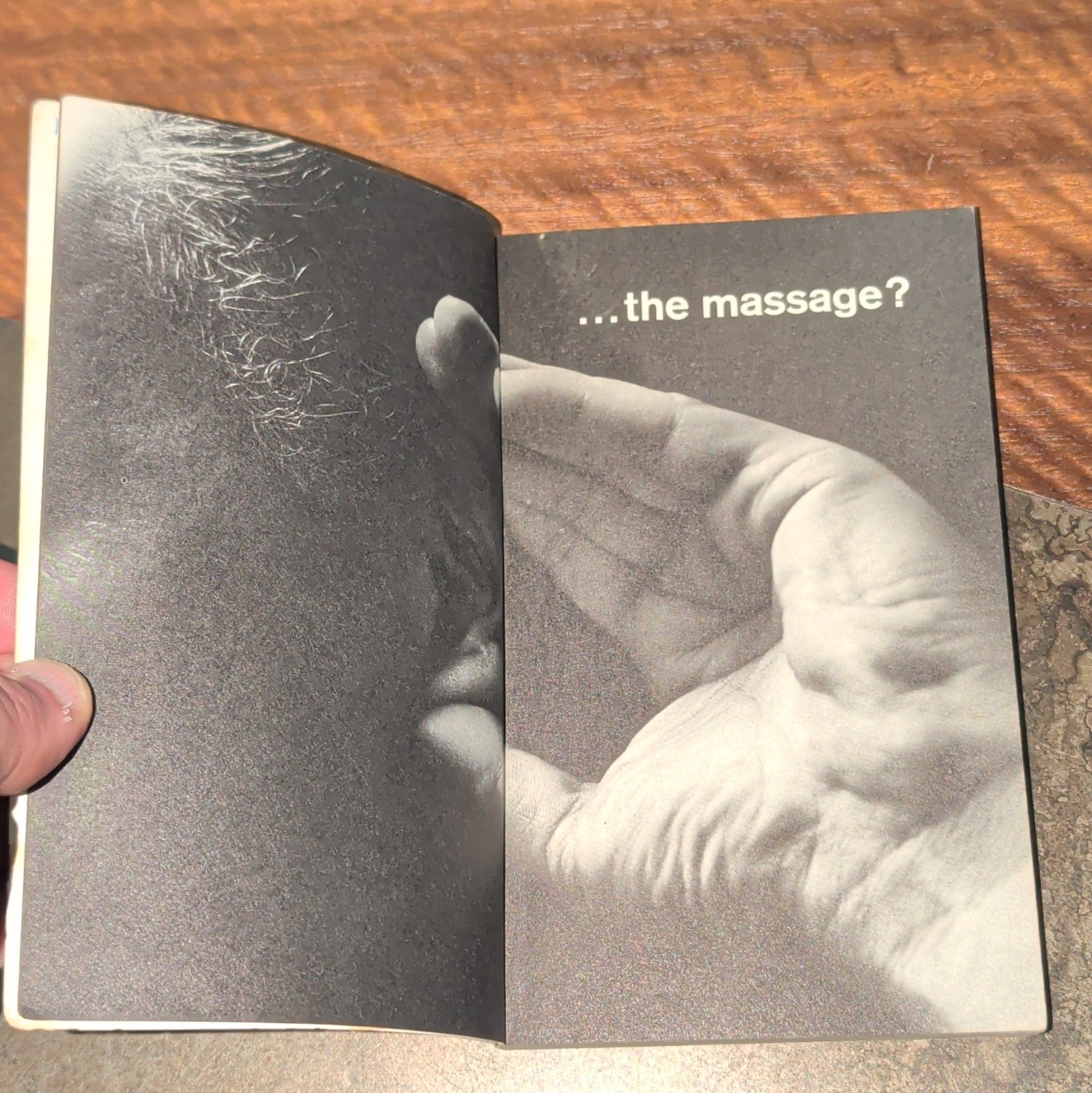 Bantam Book The Medium is the Massage McLuhan Fiore PB 1967 1st Illus Inscr