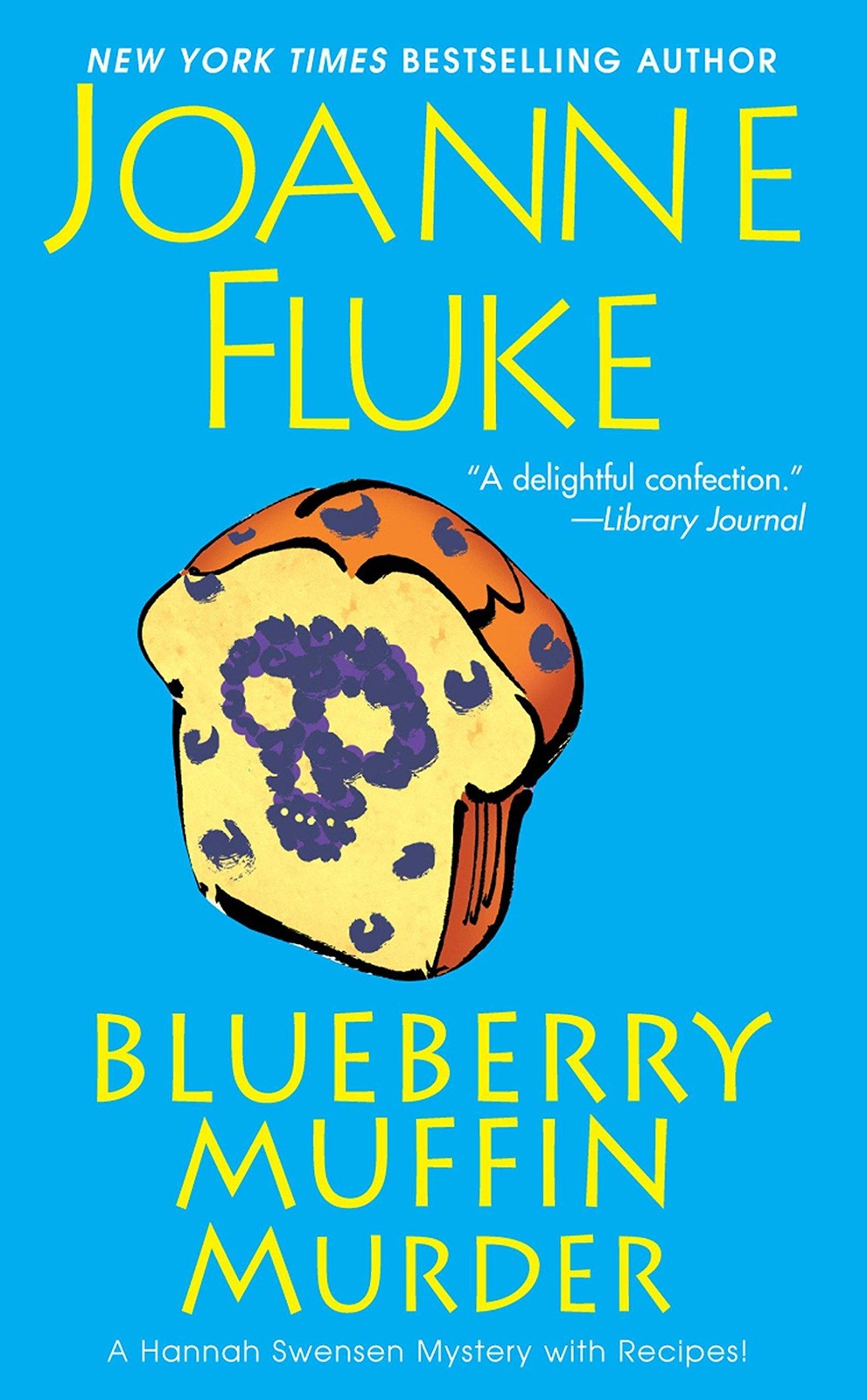 Blueberry Muffin Murder (A Hannah Swensen Mystery) Sky/Pale blue