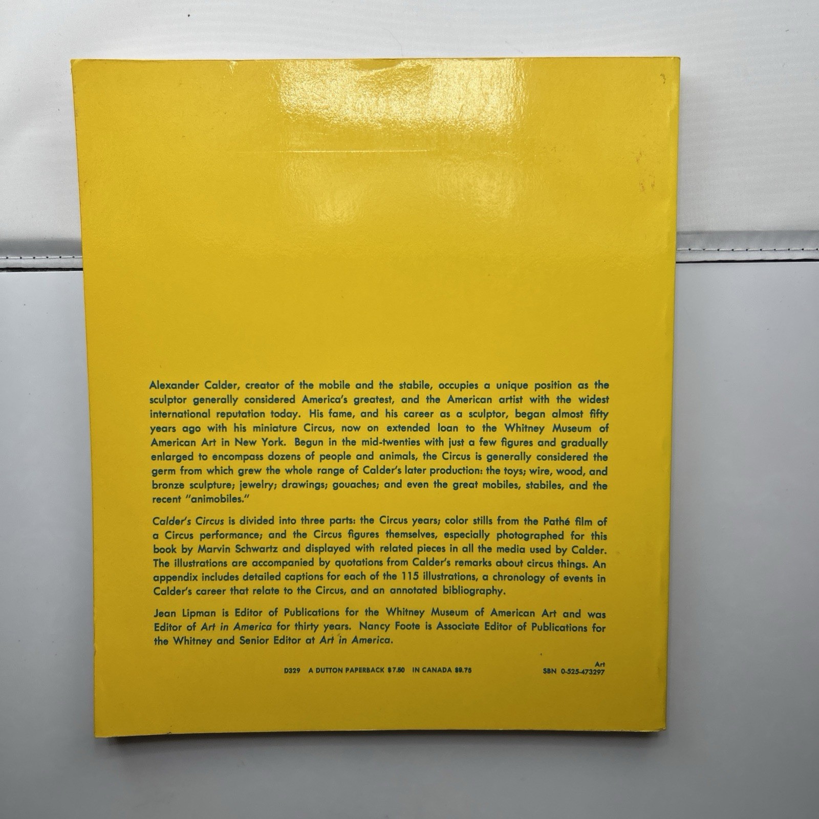 Calder’s Circus by Jean Lipman Clean Pages