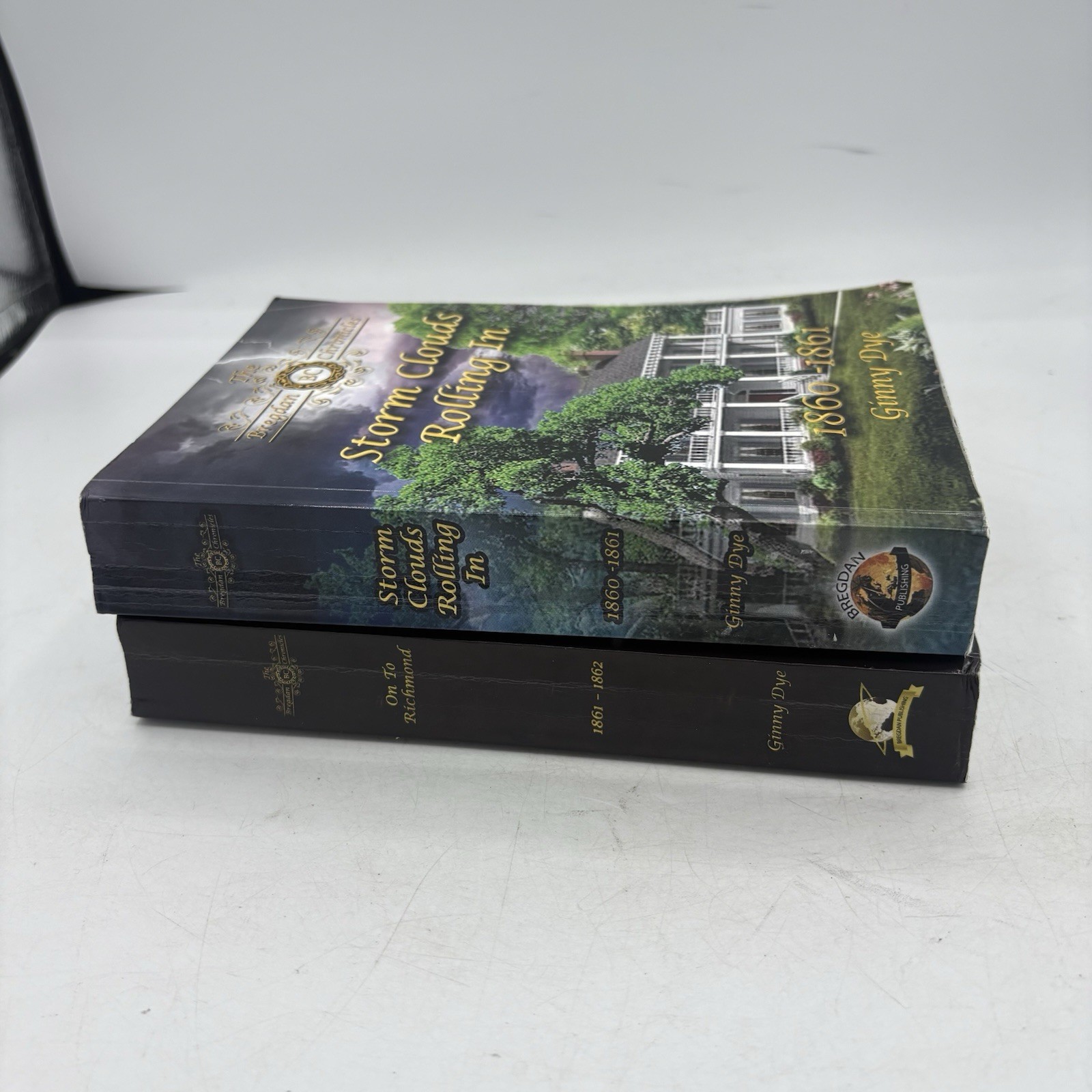 The Bregdan Chronicles Ginny Dye Volumes 1 & 2 Paperback Civil War Historical Fi