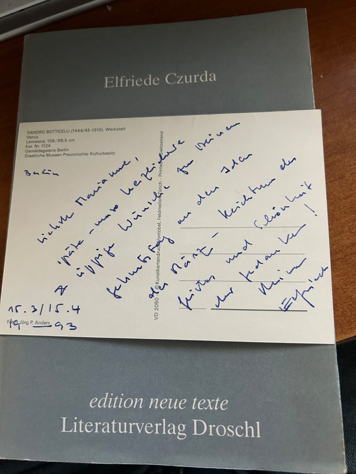 Elfriede Czurda – ein griff = eingriff inbegriffen (1986) Signiert