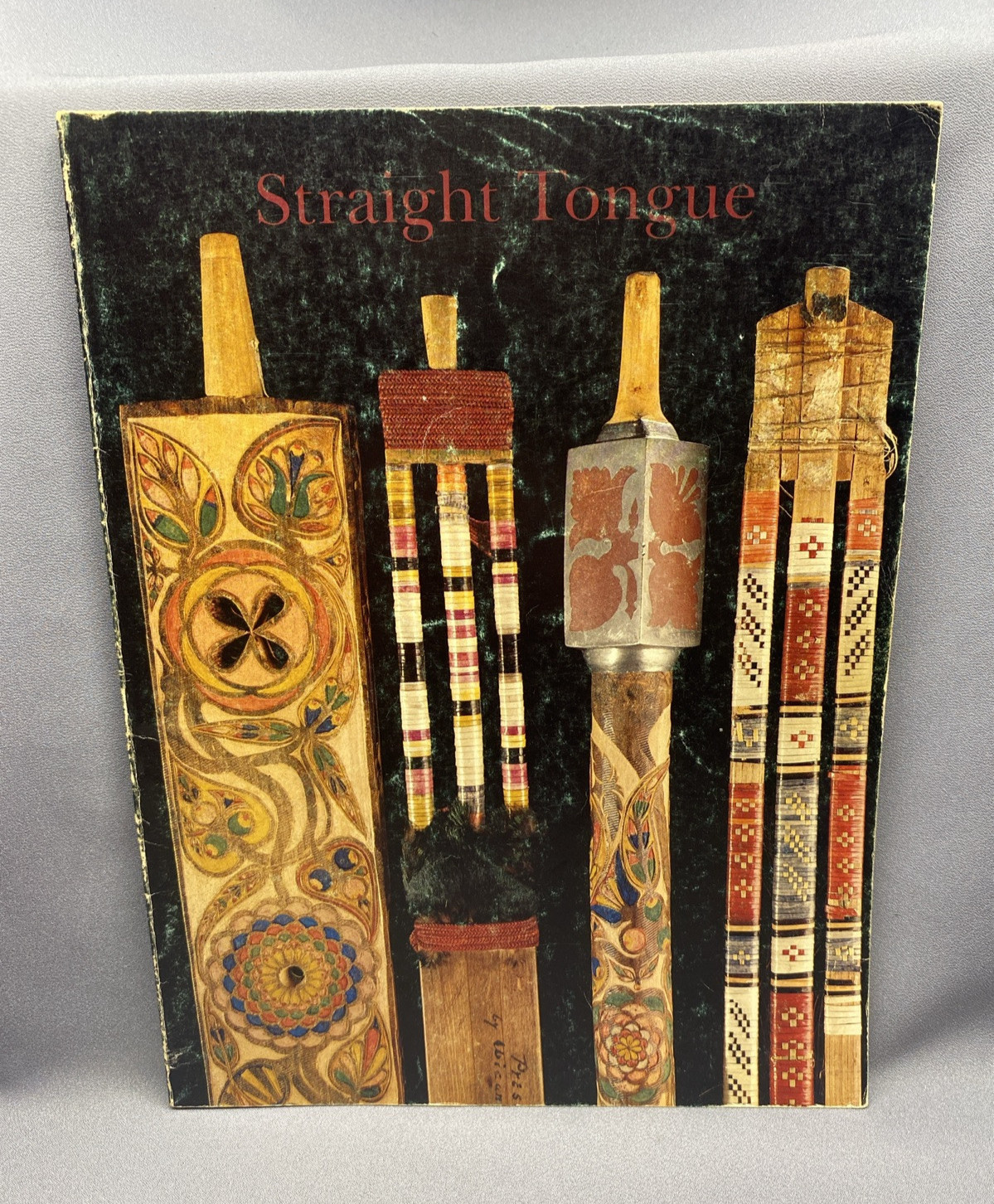 STRAIGHT TONGUE: MINNESOTA INDIAN ART FROM THE BISHOP ST. PAUL MN 1980-1981 VTG