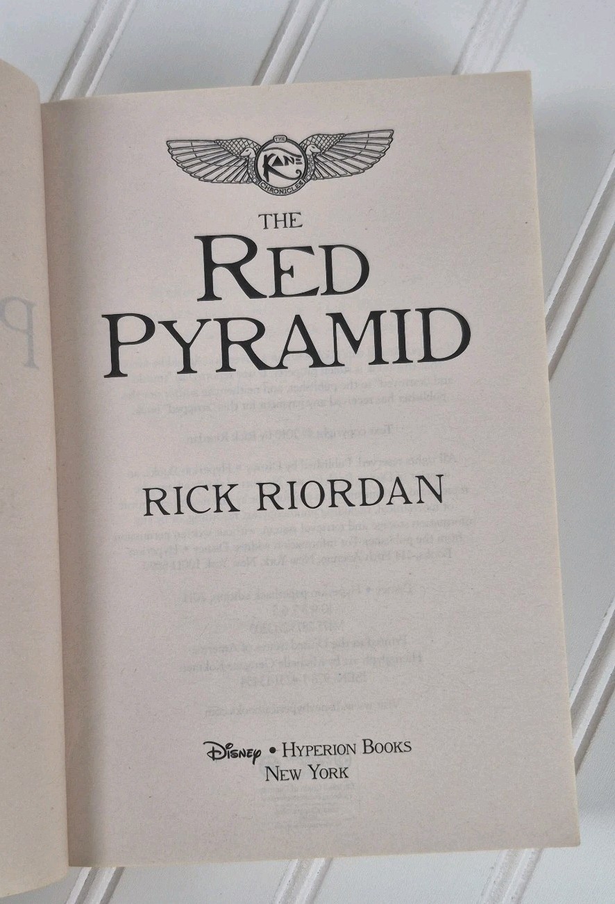 The Kane Chronicles Box Set Complete Series 1-3 Rick Riordan YA Paperback