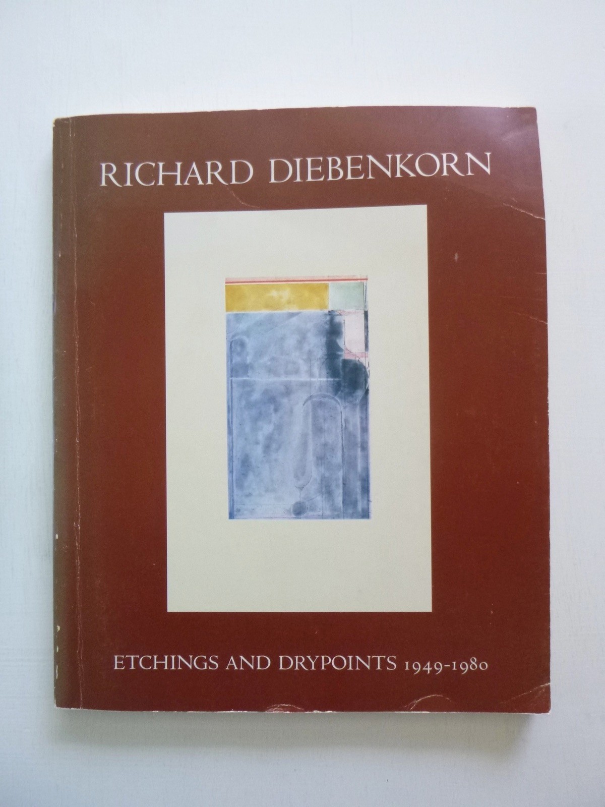 Sgnd 1st Richard Diebenkorn: Etchings & Drypoints 1949 – 1980 (paperback, 1981)