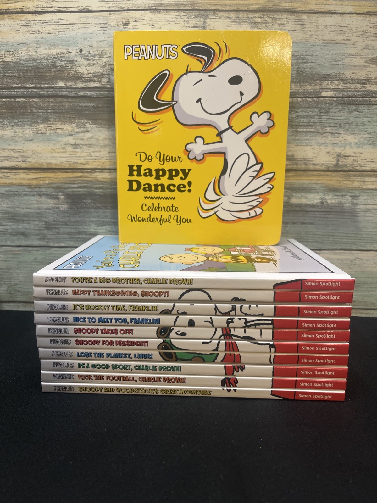 Peanuts Simon Spotlight 10+1 Book Collection Charlie Brown Snoopy Charles Schulz