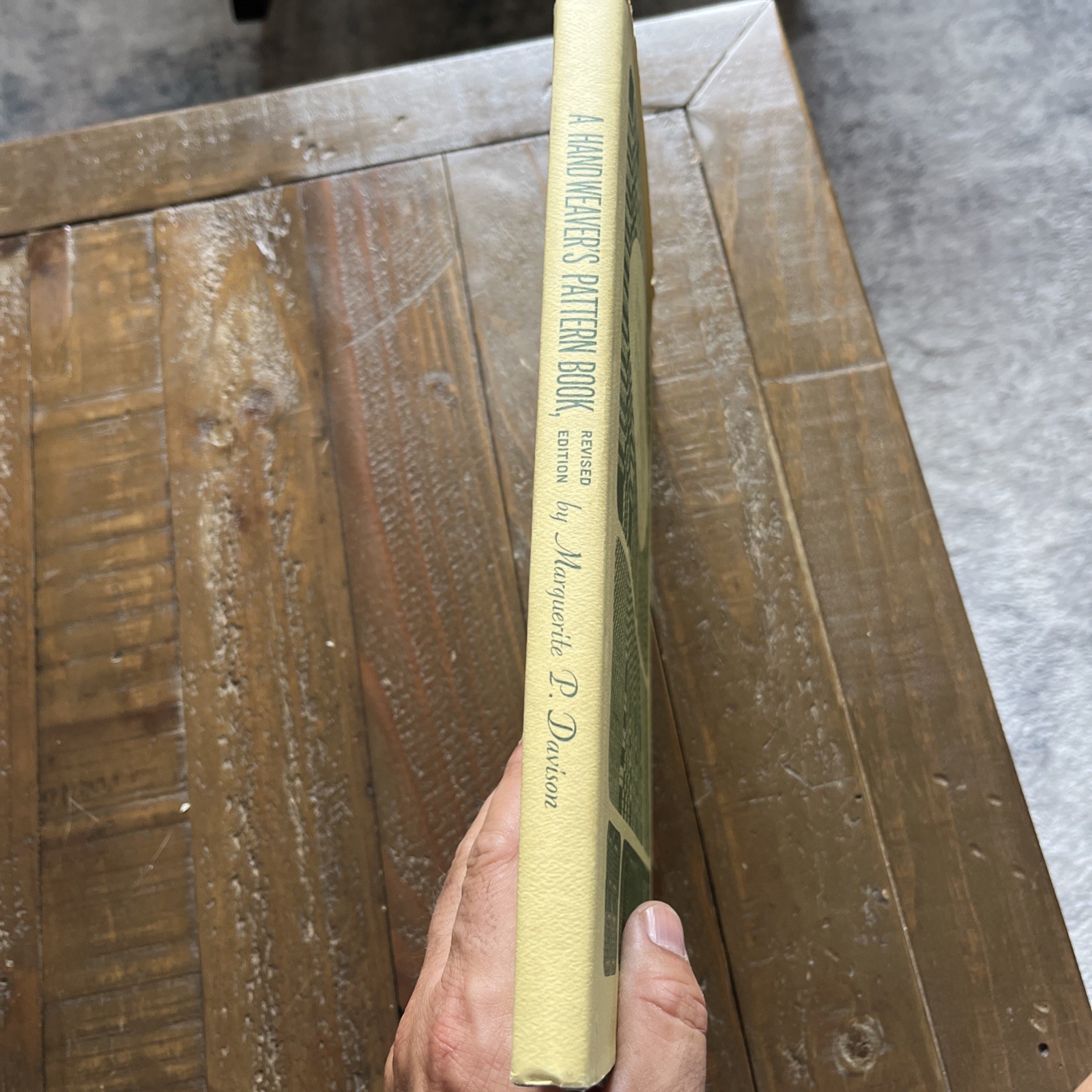 A Handweaver’s Pattern Book by Marguerite Porter Davison Revised Edition