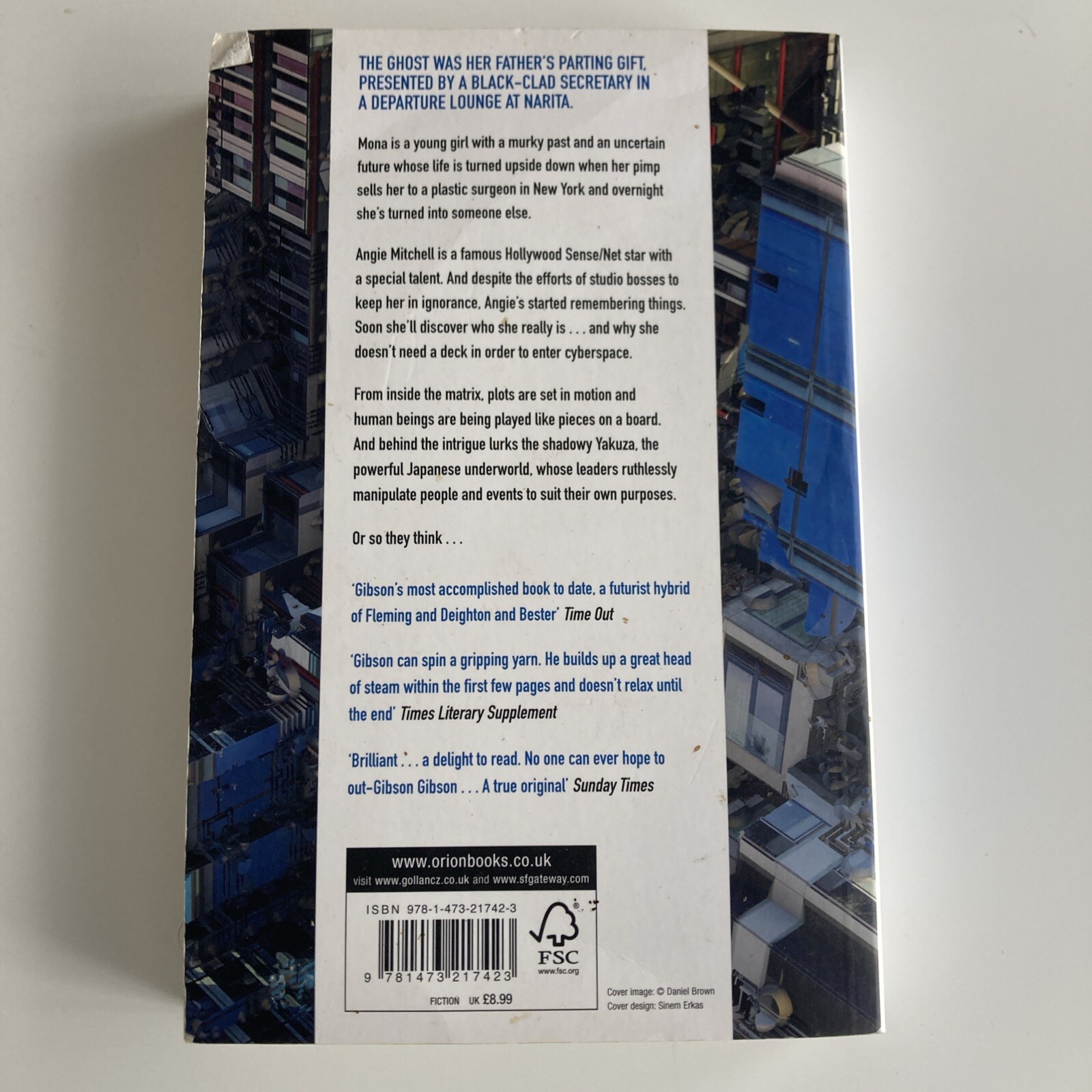 Mona Lisa Overdrive Paperback William Gibson