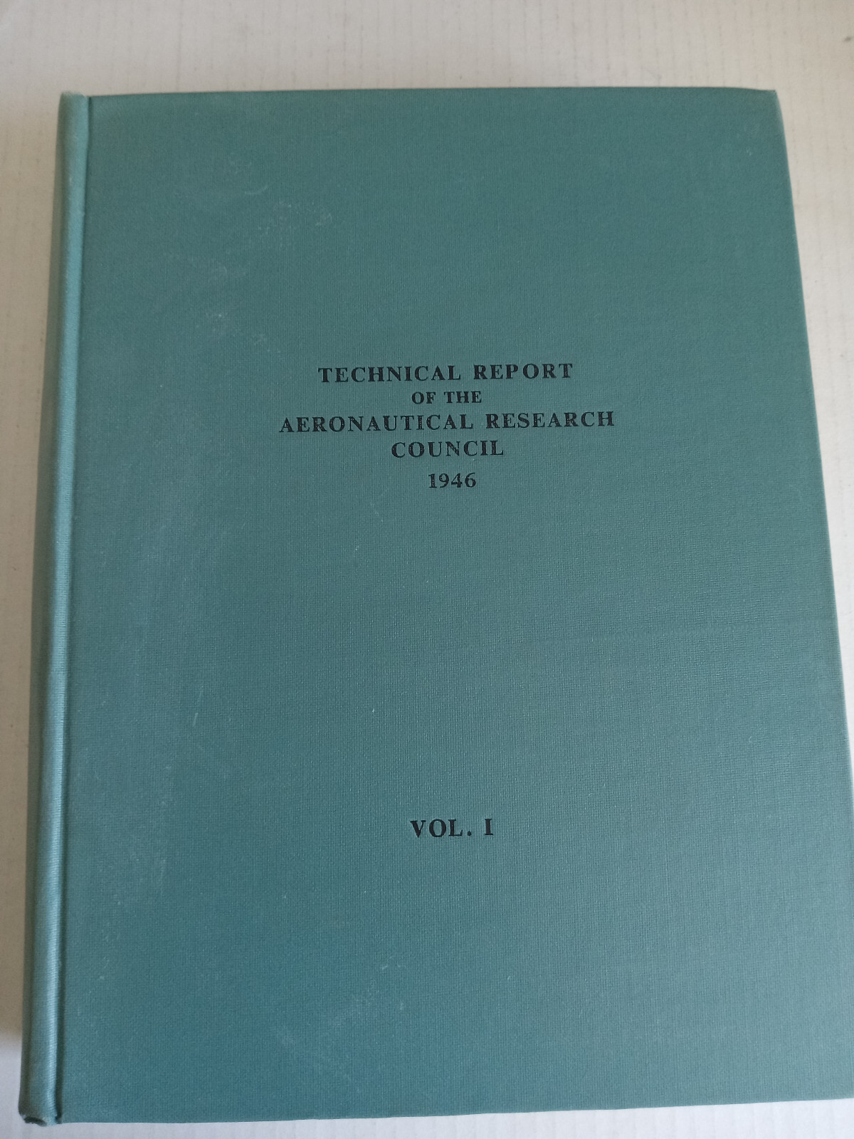 Aeronautical Research Council Aircraft Aerodynamics Airfoil Propulsion 1946 70