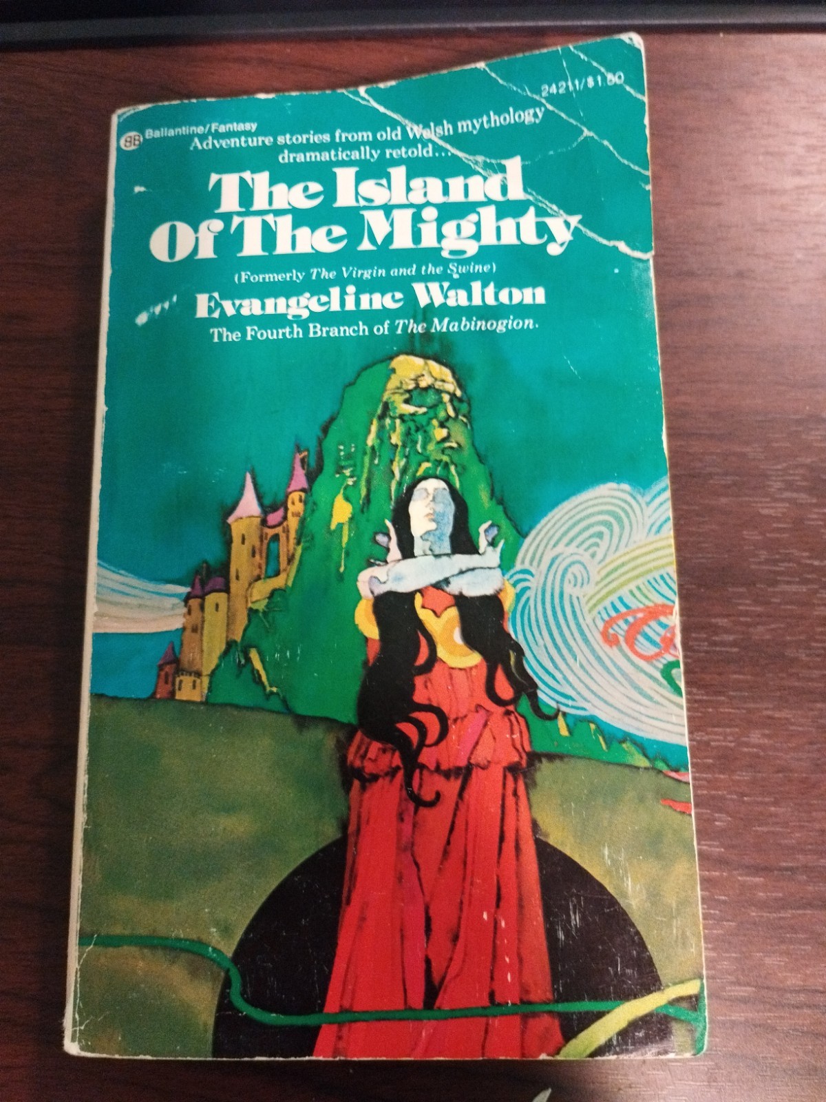 The Island Of The Mighty Evangeline Walton 1974 2nd Printing Fantasy Mythology