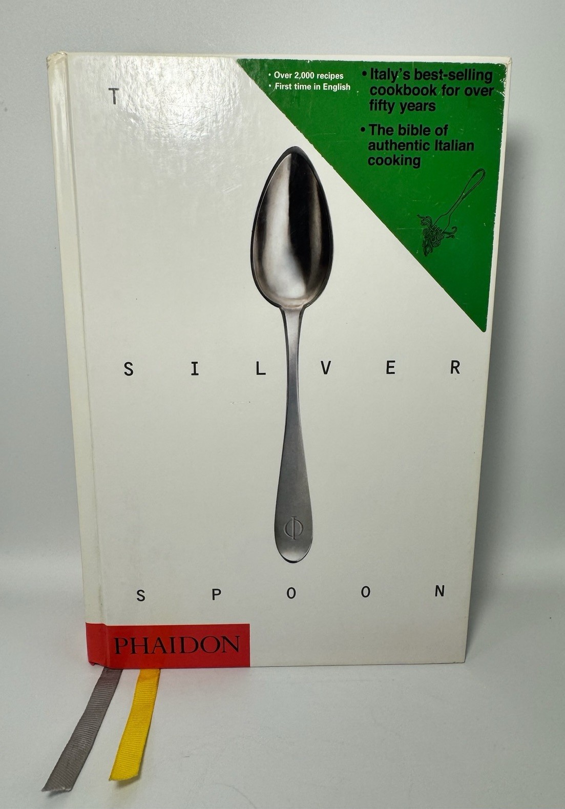 The Silver Spoon Italian Cookbook Hardcover 2005 Phaidon First English Edition