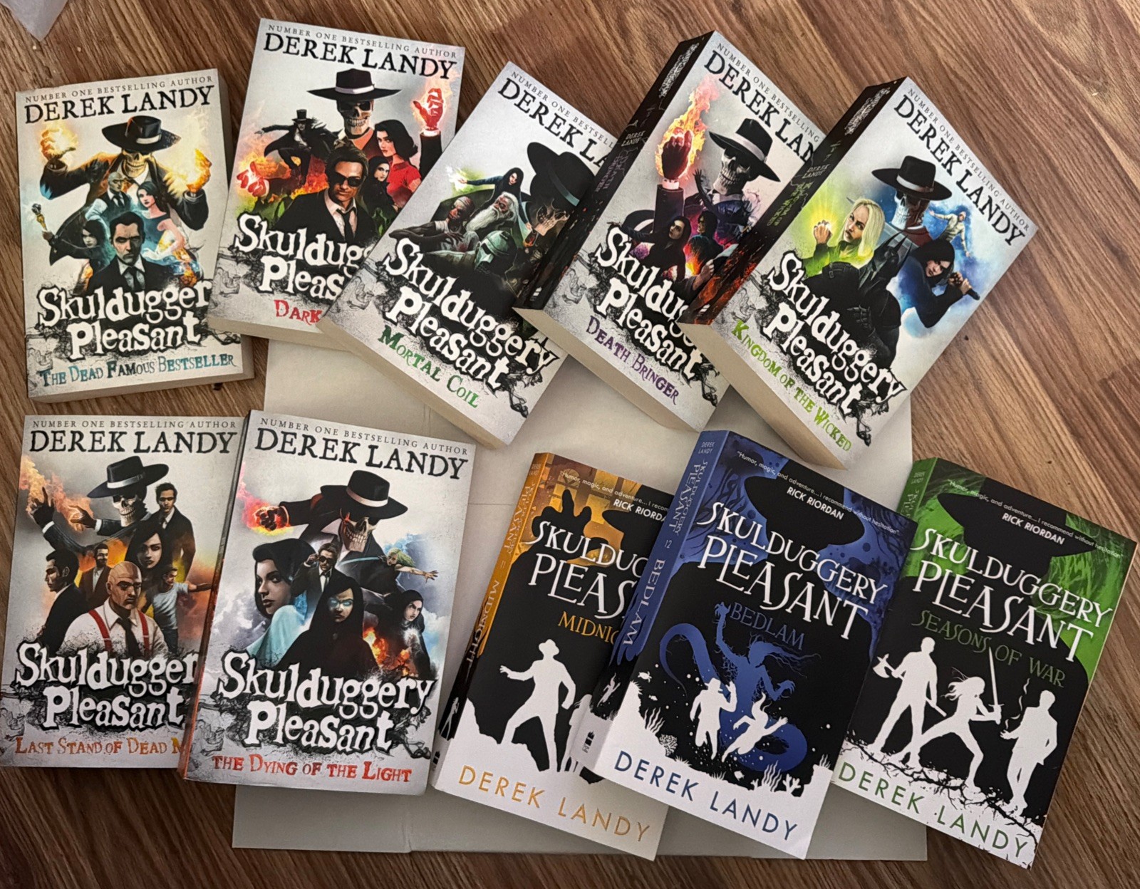 Skulduggery Pleasant 10 Books Collection By Derek Landy Skulduggery Pleasant