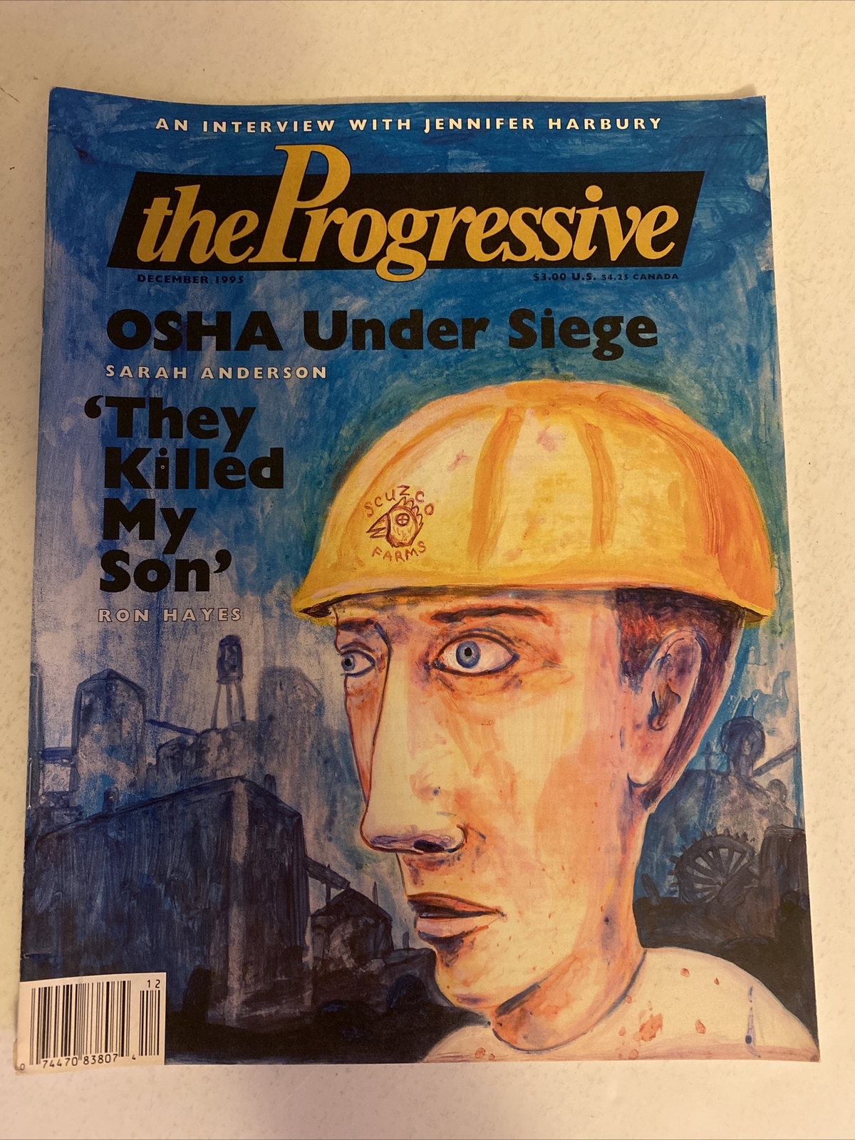 THE PROGRESSIVE OSHA UNDER SIEGE THEY KILLED MY SON 46 PAGES FREE SHIPPING