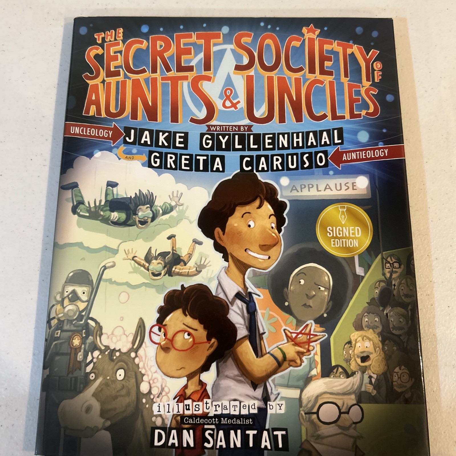 NOT SIGNED Jake Gyllenhaal Book – The Secret Society of Aunts & Uncles KIDS