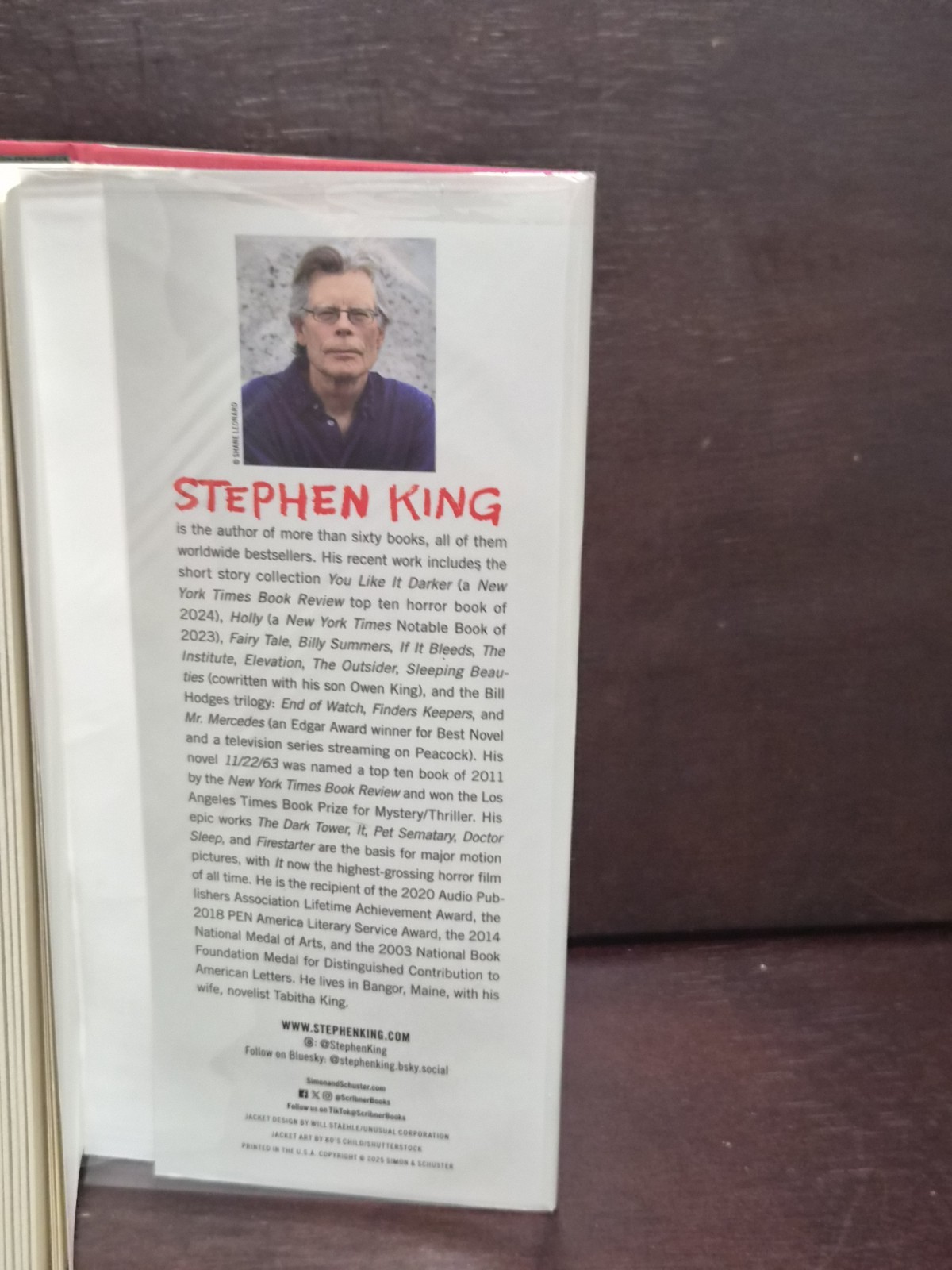 ​​​Stephen King Never Flinch Holly Series 2025 1st Ed 1st Print Scribner HCDJ LN