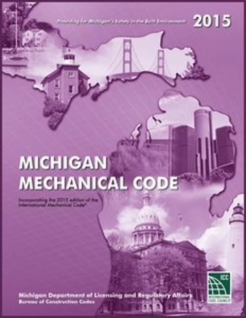 2015 Michigan Mechanical Code ICC