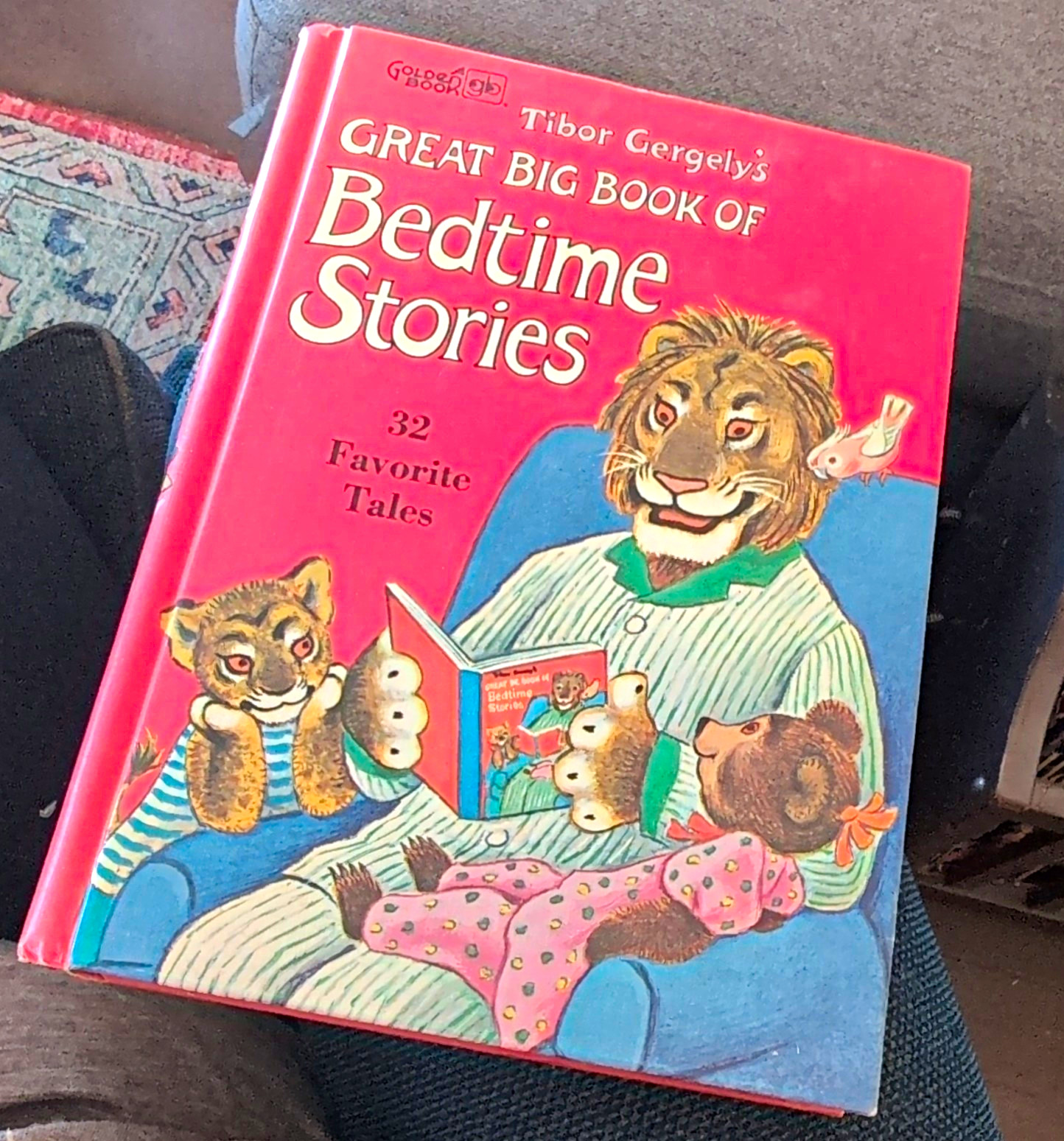 Tibor Gergely Great Big Book of Bedtime Stories Hardcover Illustrated – 1967