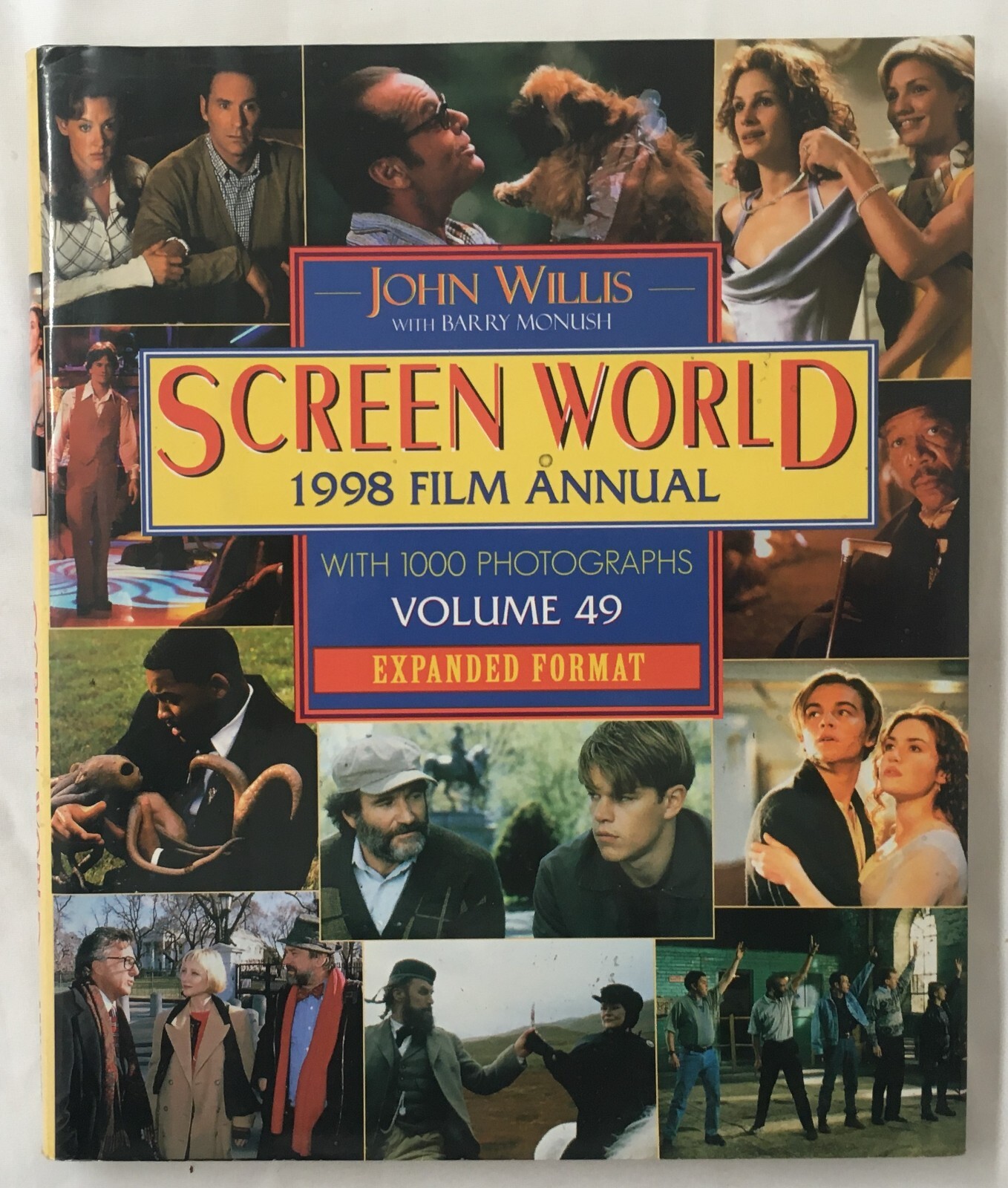 John Willis Screen World Volume 49 – Film Annual 1998 Hardcover Book – HC/DJ