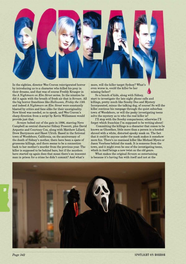 Spotlight On Horror – 408 page Softcover / A Century of horror