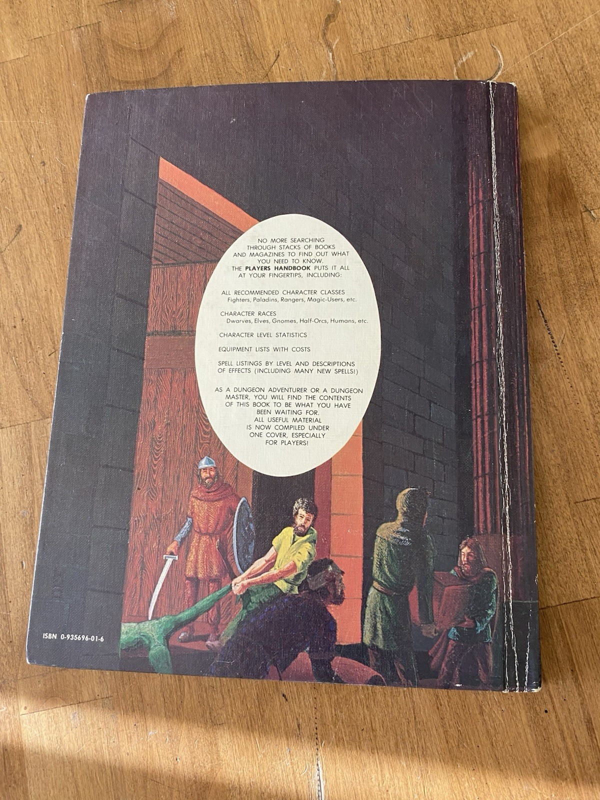 Advanced Dungeons And Dragons Players Handbook 1978 By Gary Gygax
