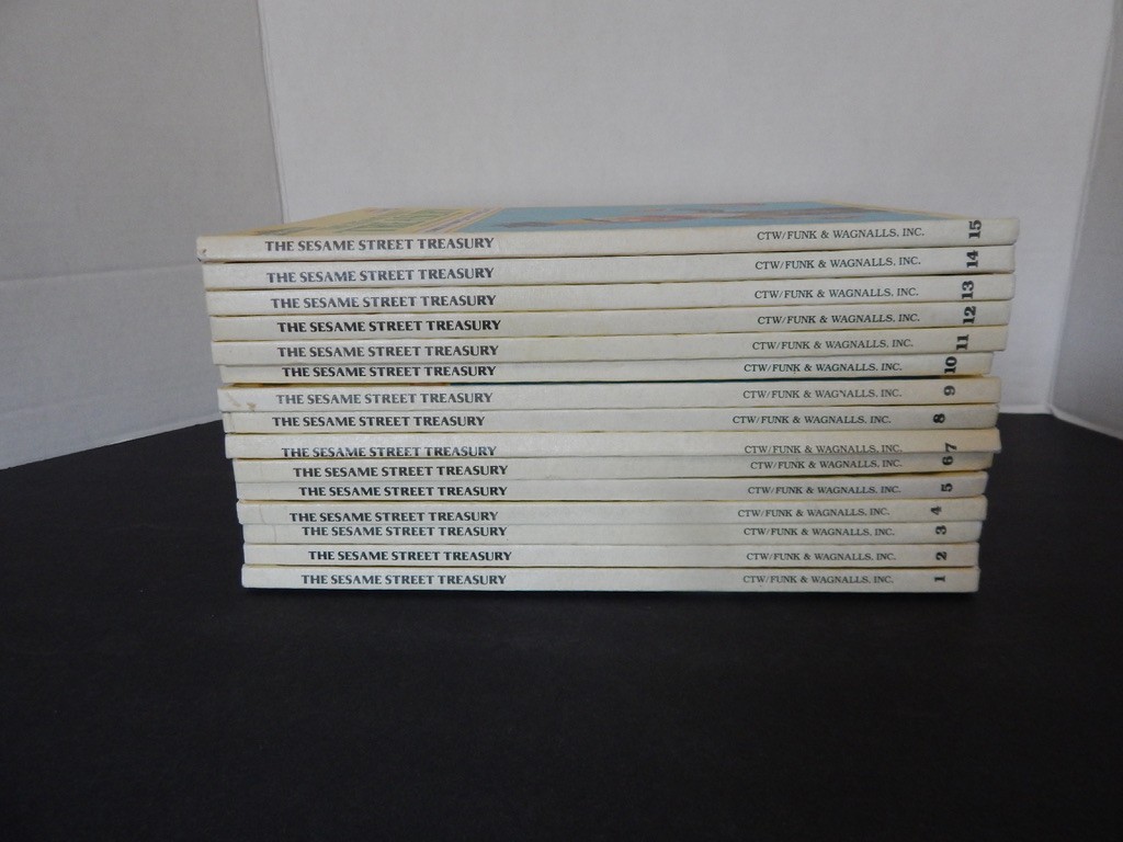 1983 Sesame Street Treasury Vol. 1-15; HB