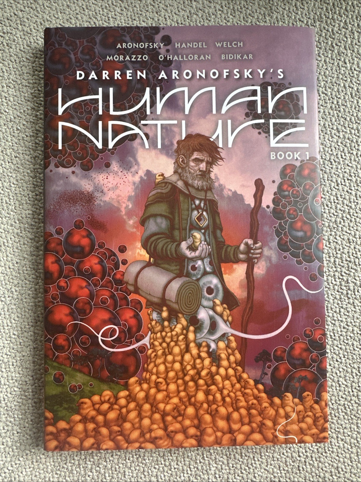 Signed Darren Aronofsky Human Nature Book 1 Screenplay Pi Comic Guerilla Diaries