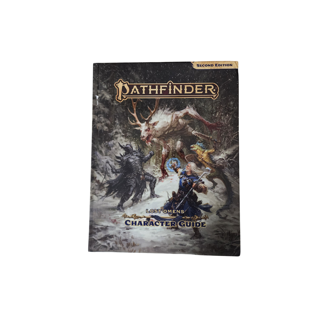 Paizo Pathfinder Lost Omens RPG Character Guide Hardcover Second Edition