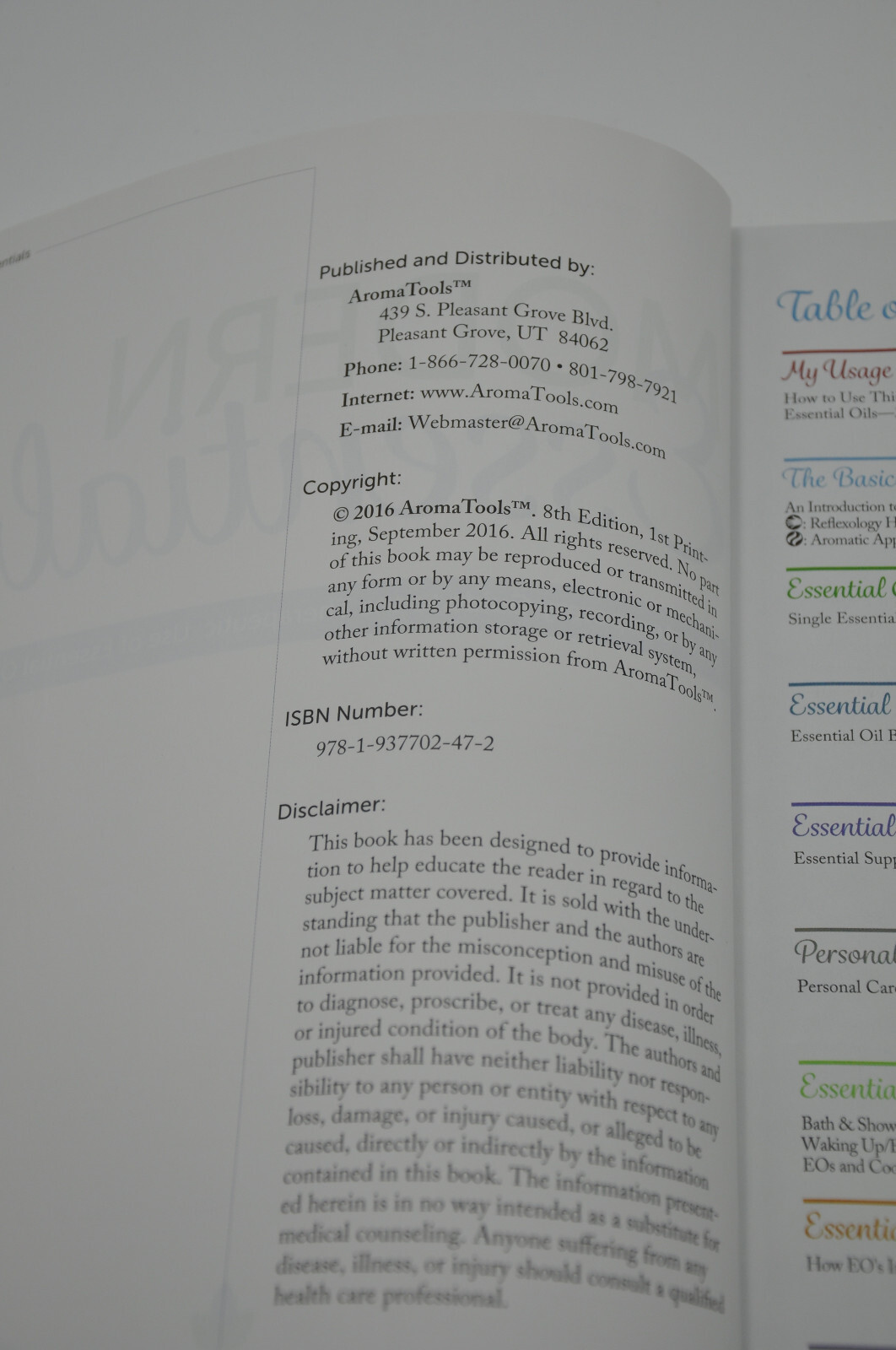 Modern Essentials – Contemporary Guide to the Therapeutic Use of Essential Oils