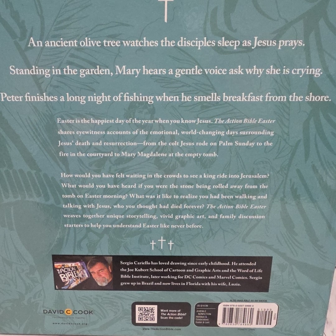 Action Bible Easter : 25 Stories about Jesus’ Resurrection by Sergio Cariello
