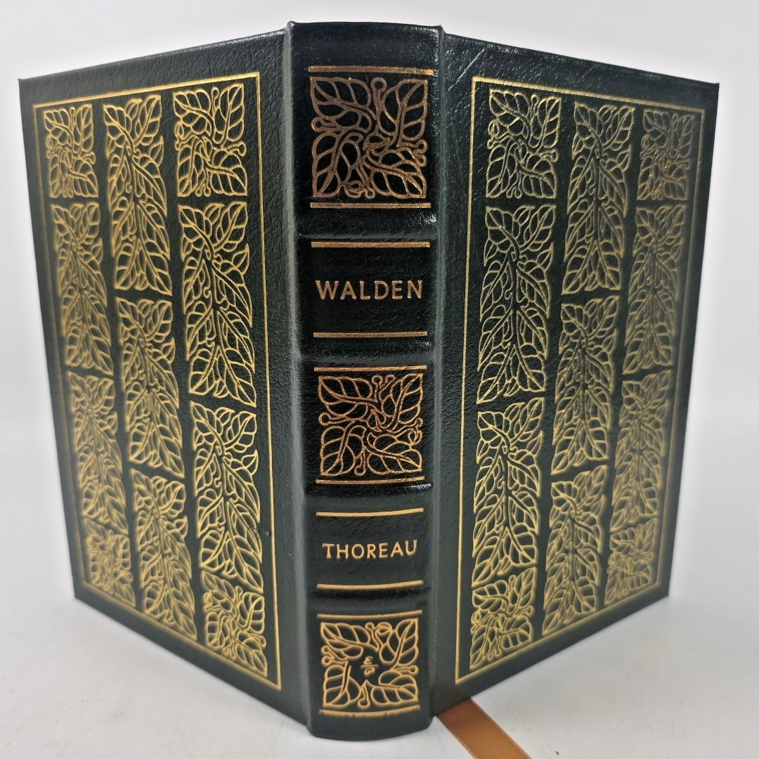 Walden by: Henry David Thoreau ~ Easton Press 1981 ~ 100 Greatest Books