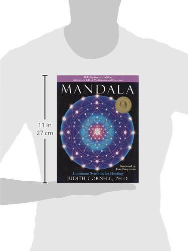 Mandala Luminous Symbols for Healing by Judith Cornell PHD Book Signed Pre-Owned