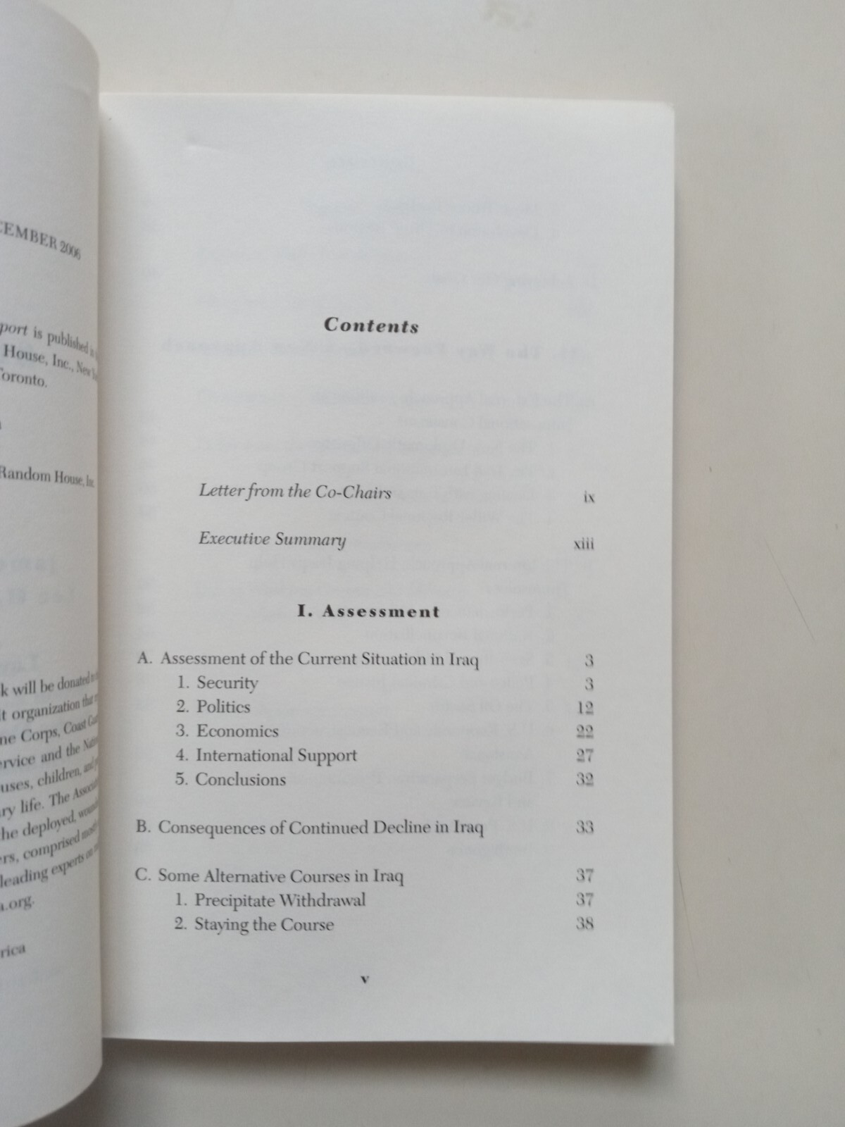 The Iraq Study Group Report : The Way Forward – a New Approach by Lee H….