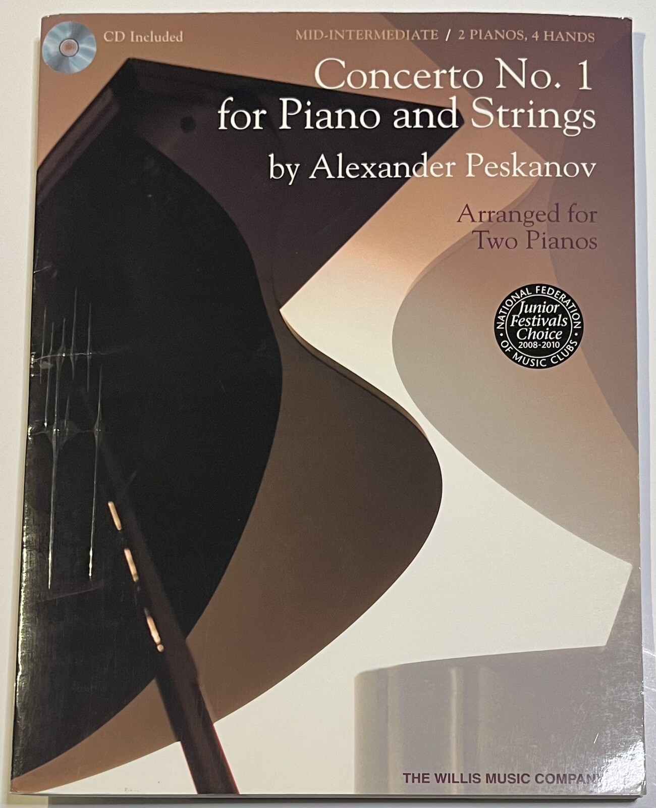 Concerto No 1 for Piano & Strings National Federation of Music Clubs Sheet Music