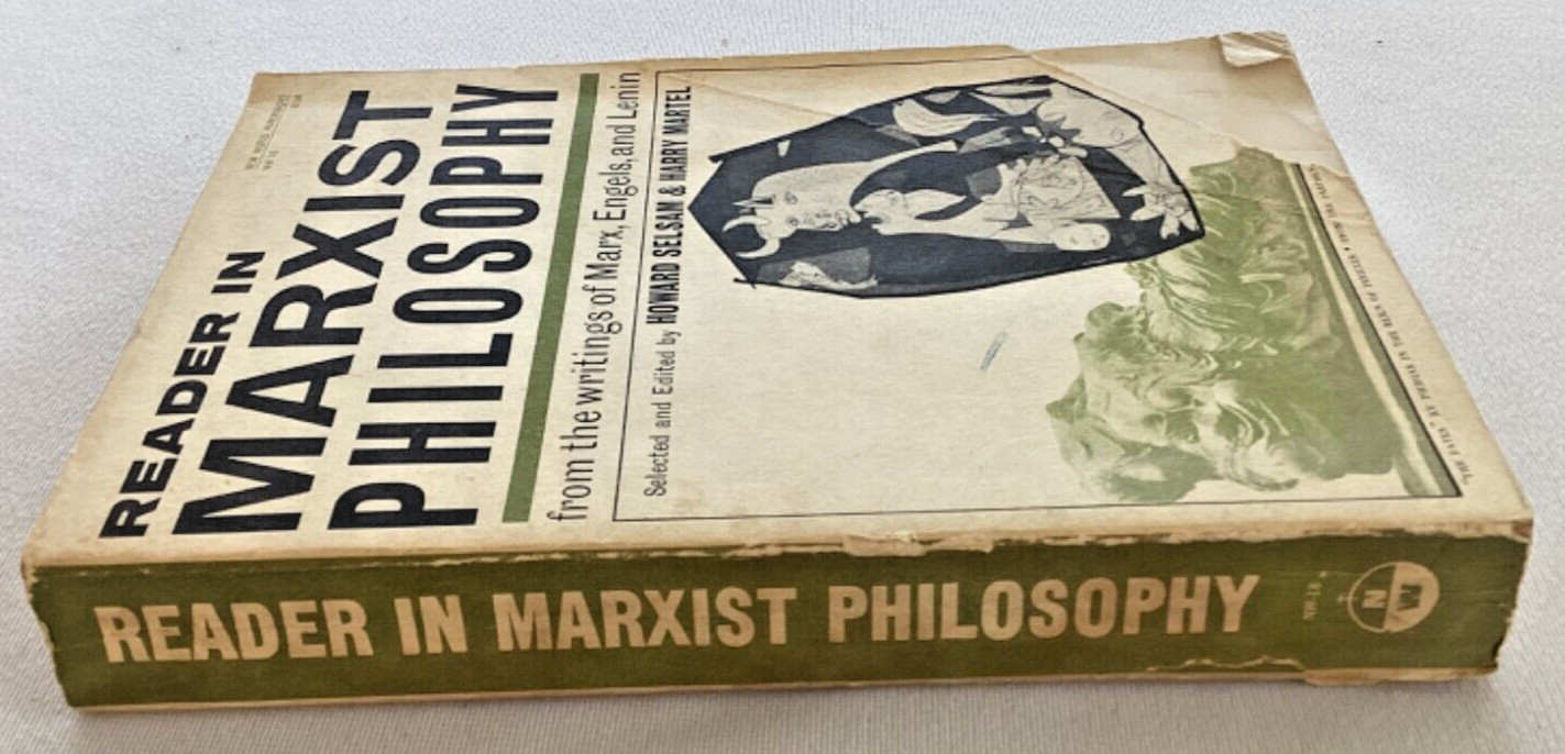 🍋 Reader in Marxist Philosophy Marx Engels Lenin Vintage 1970 Paperback 🍋
