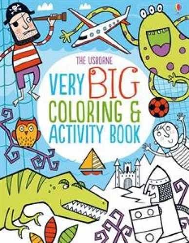 Very Big Coloring and – Hardcover, by Various; Robson Kirsteen – Very Good