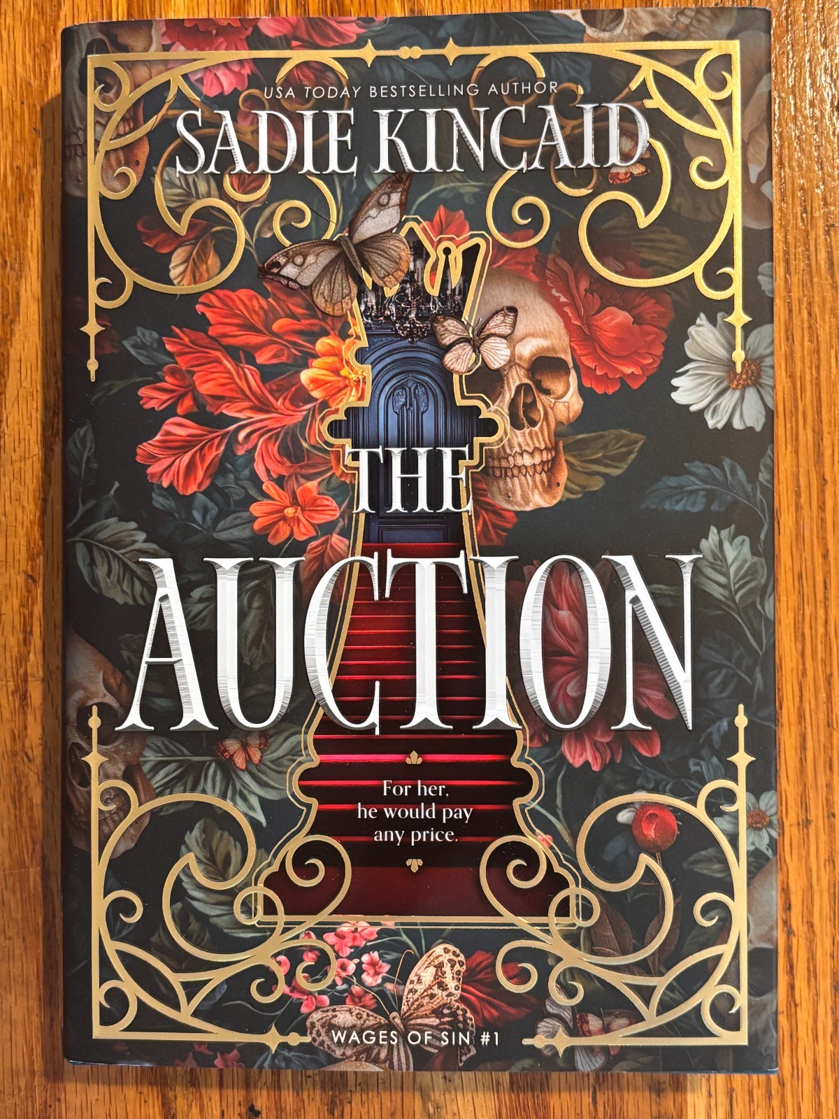 Sadie Kincaid Wages of Sin #1 novel THE AUCTION Deluxe Limited Edition H/C
