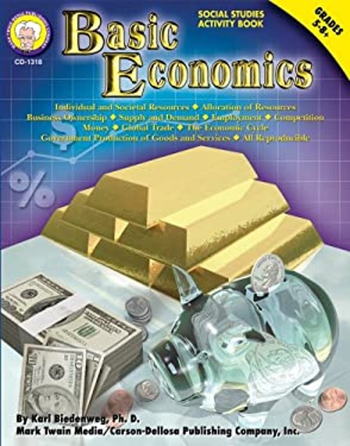 Basic Economics, Grade 5-8+ Paperback Karl Biedenweg