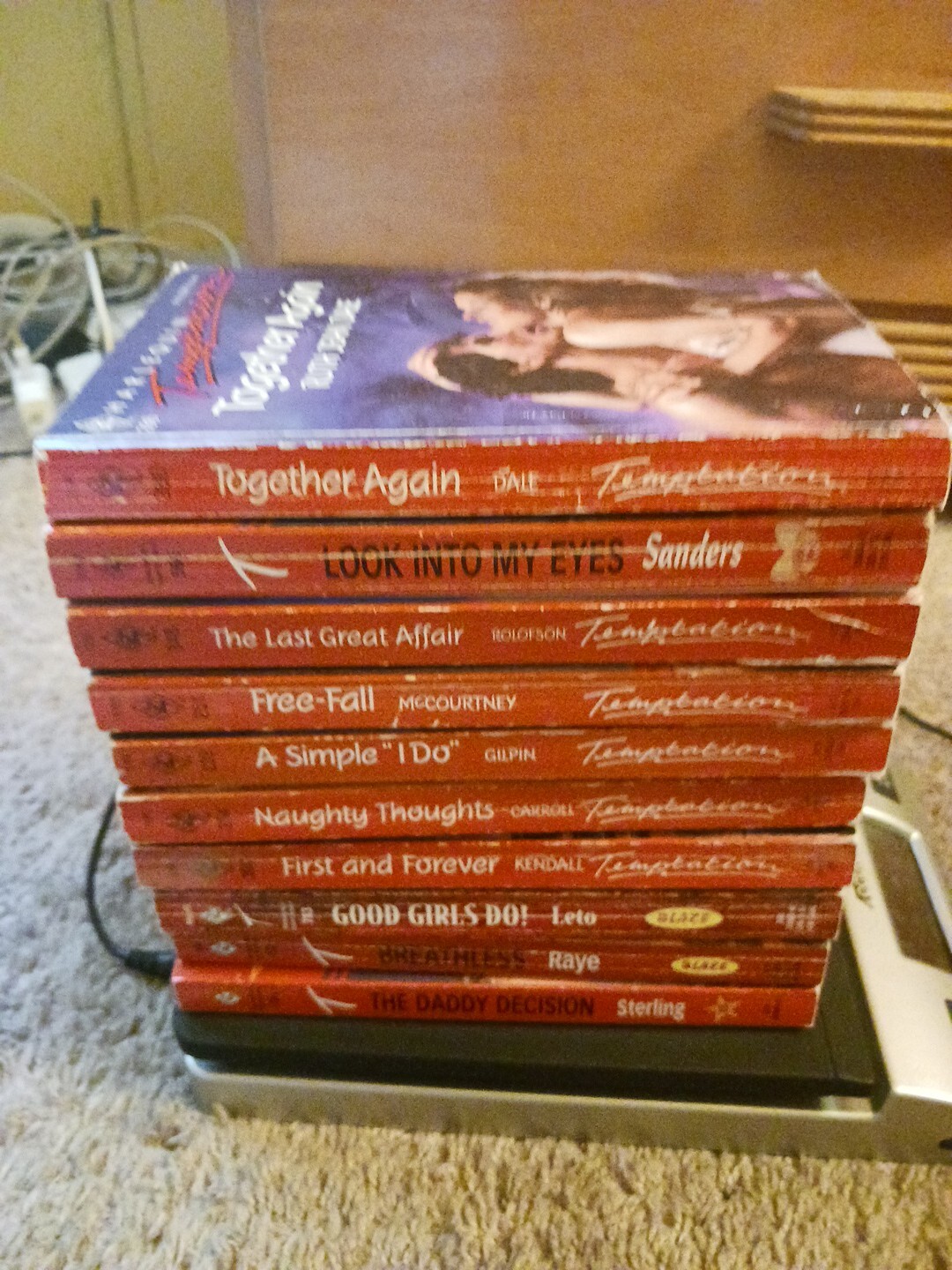 Harlequin Temptation Romance Lot