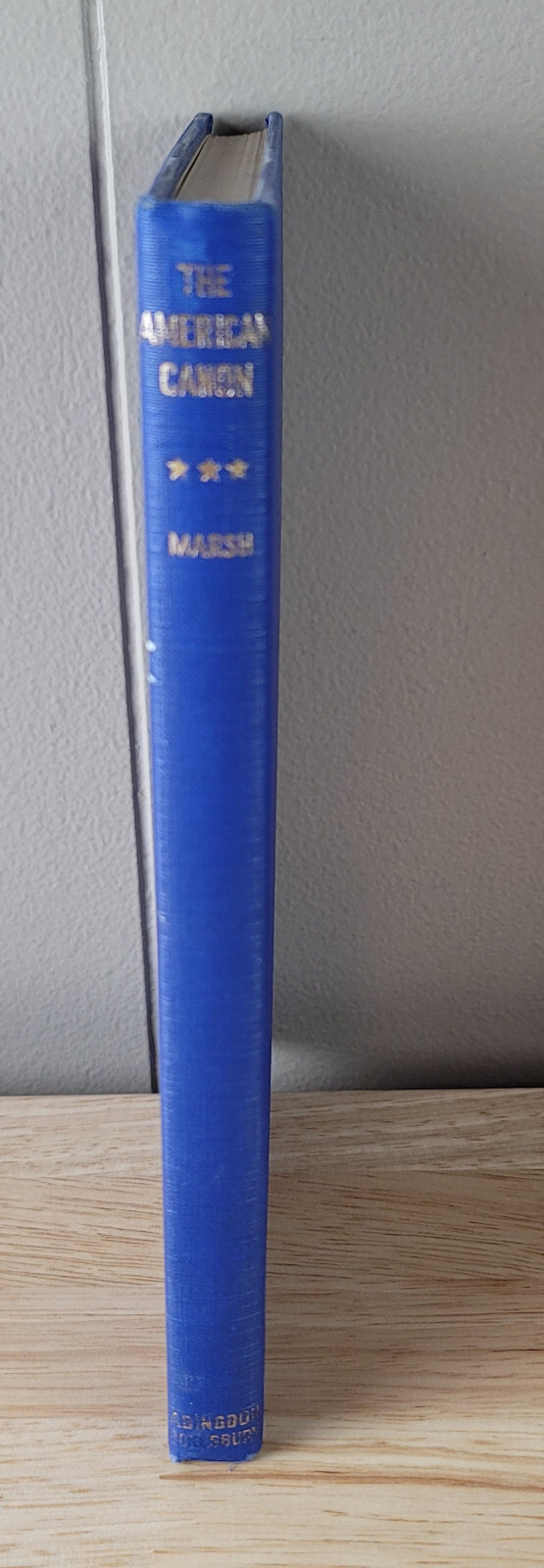 THE AMERICAN CANON Daniel Marsh ©1939 FE HC HB