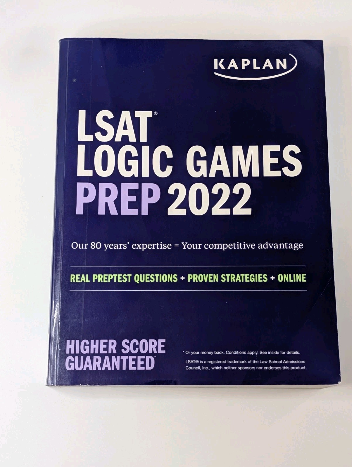 2 LSAT Books PowerScore LSAT Logical Reasoning Bible + LOGIC GAMES PREP 2022
